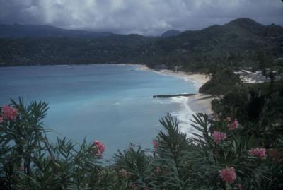 View of Grand Anse Beach
