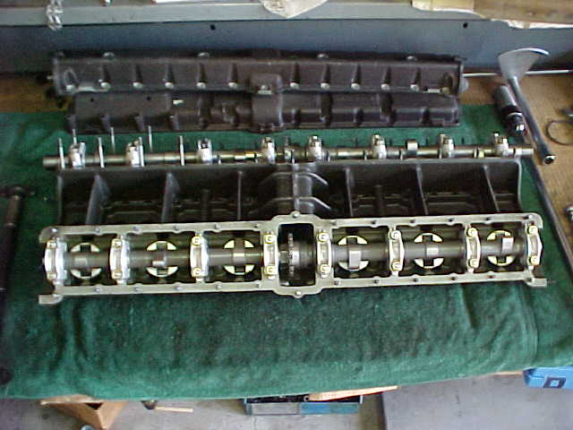 Cam hsg. top view