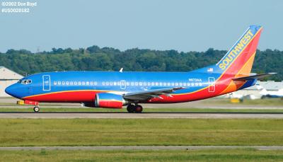 Southwest Airlines B737-3A4 N673AA (ex N307AC) aviation stock photo