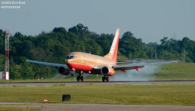 Southwest Airlines B737-7H4 N734SA aviation stock photo