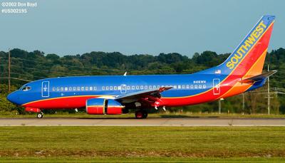 Southwest Airlines B737-7H4 N416WN aviation stock photo