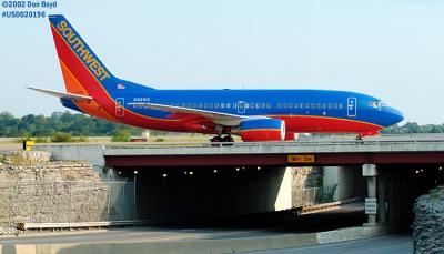 Southwest Airlines B737-7H4 N416WN aviation stock photo