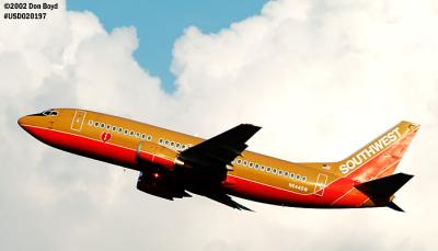 Southwest Airlines B737-3H4 N644SW aviation stock photo