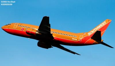 Southwest Airlines B737-3A4 N614SW aviation stock photo