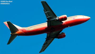 Southwest Airlines B737-3H4 N646SW aviation stock photo