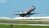 American Airlines MD-82 N454AA aviation stock photo