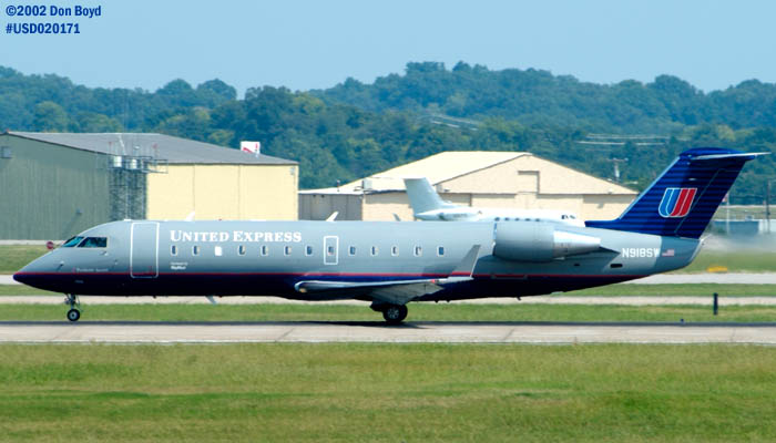 United  Express (Skywest) CRJ CL-600-2B19 N918SW aviation stock photo