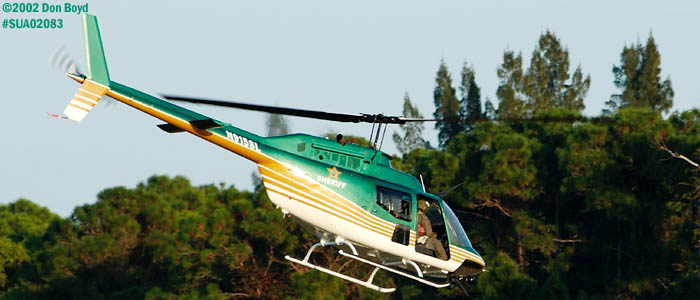 St. Lucie County Sheriffs Office Bell OH-58A N915SL law enforcement aviation stock photo