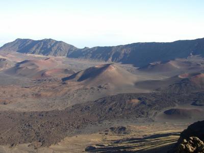 The main cinder cone