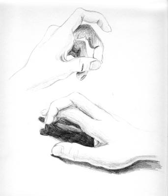 Hands Pencil