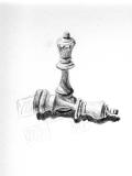 Chess Pieces Pencil