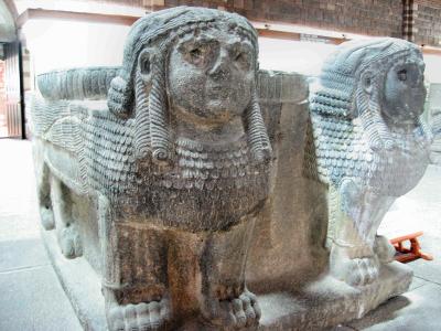These sphinxes look a bit dubious about my taking their photo.