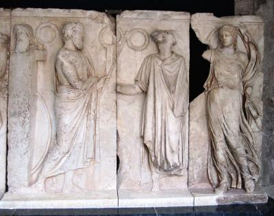 A relief at the Aphrodisias museum