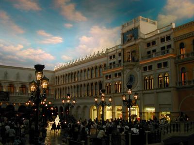 Inside the Venetian