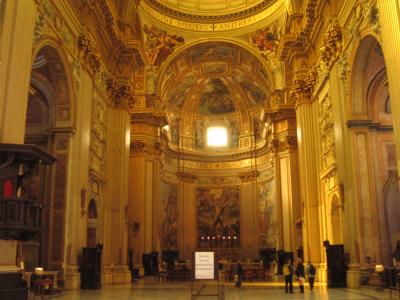 Inside Sant'Andrea della Valle
