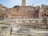 Ruins of buildings....