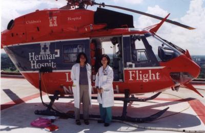 UTH Herman Hospital LifeFlight Chopper