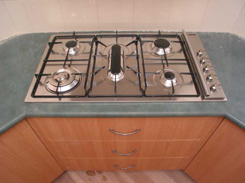 cooktop installed