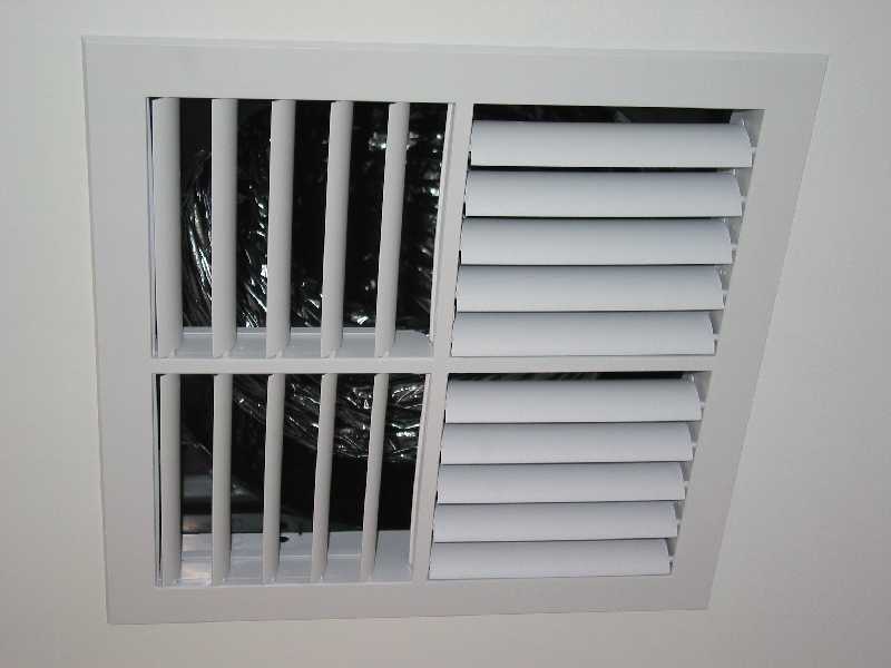 ducts are in, but not functional