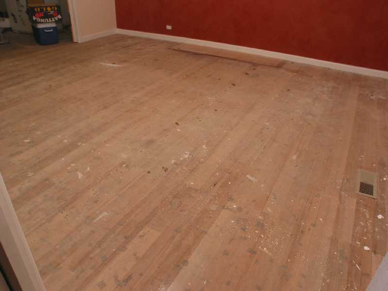 original dining room floor to be polished