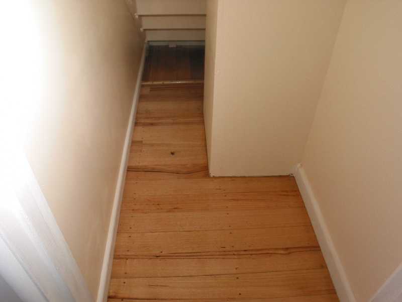 under the stairs