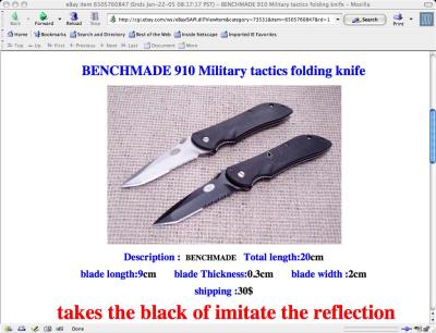 Benchmade Fake pic