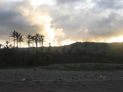 Sunset on the beach // Barbados