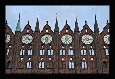 Brickstone-Architecture in Stralsund,Germany