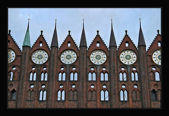 Brickstone-Architecture in Stralsund,Germany