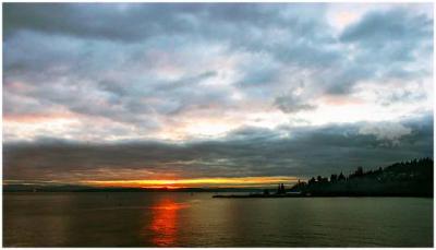 Andrew Lee: Sunrise on Bainbridge Island
