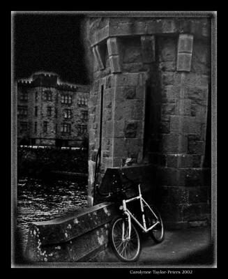 Diffused glow castle - digital photo of a photo - maximum enhancement and filters.