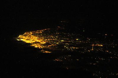 Tripoli, Libya, at night