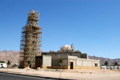 New mosque under construction, Aqaba