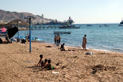 Beach in Aqaba