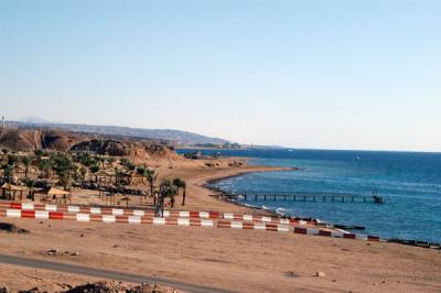 Aqaba Marine Park, site of the Japanese Garden dive site and the wreck of the Cedar Pride
