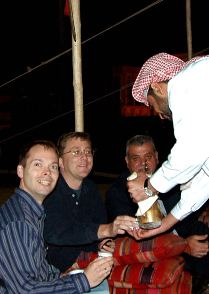 Hospitality in the Iraqi tent