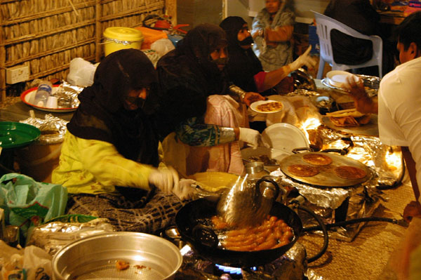 Preparing traditional foods