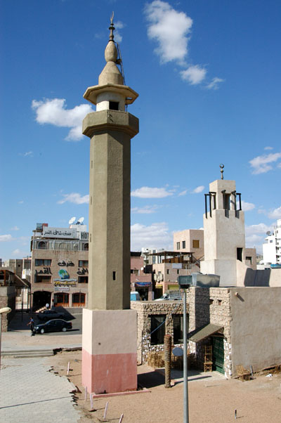 Minaret across from Aqaba Castle