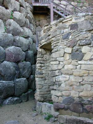 Phase 3 wall (left) with Phase 4 building