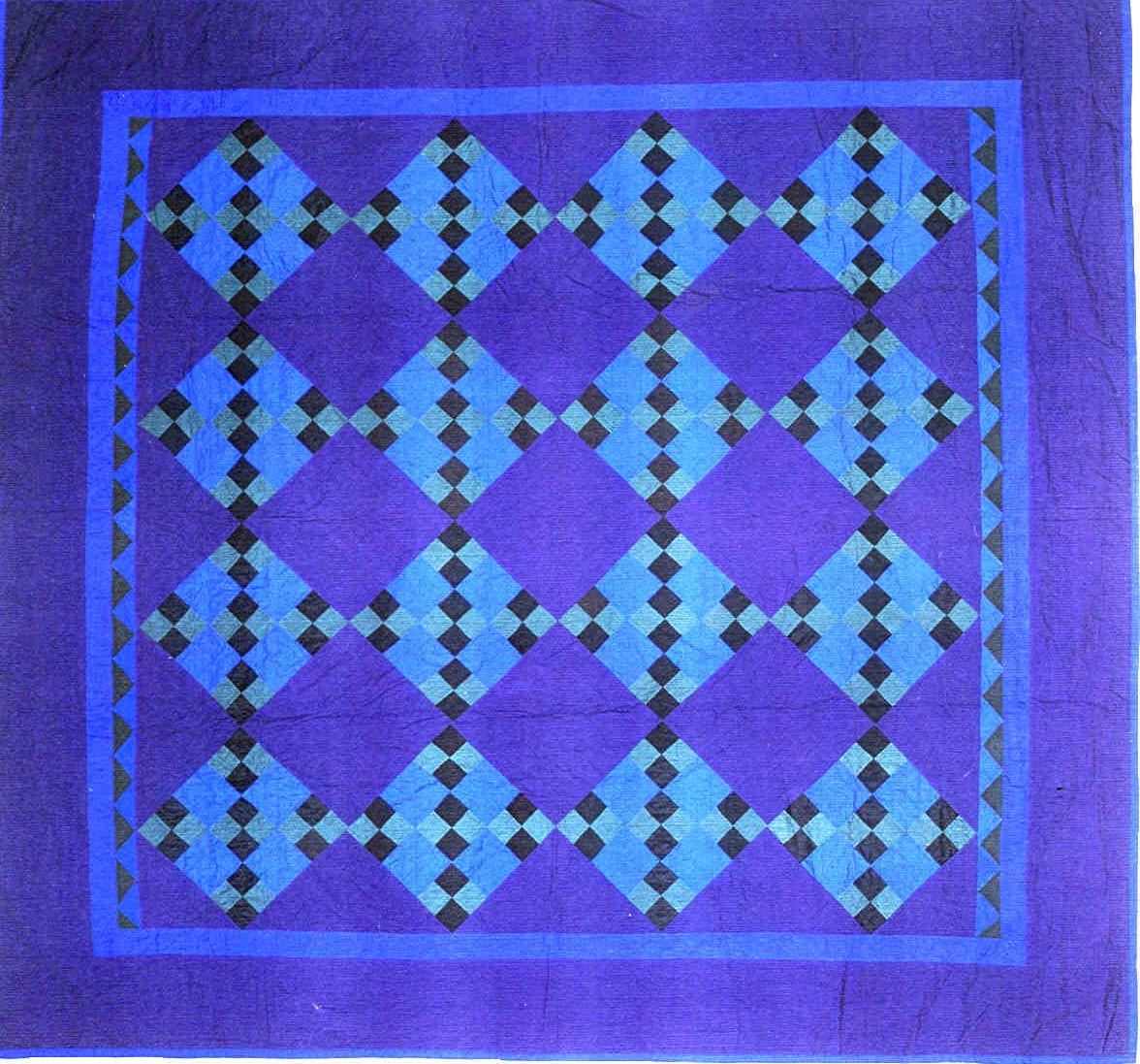 067:Four Patch-Nine Patch Variation-Lebanon, OH c.1940   79x73