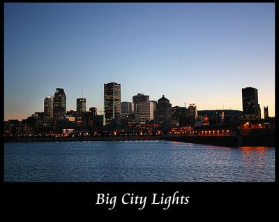 Big City Lights / Lumieres de Montreal