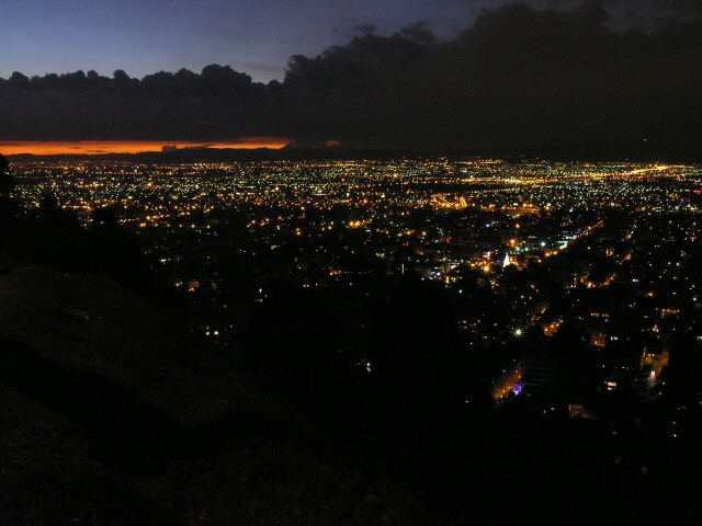 The South West side of Bogota