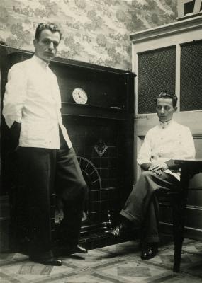Giacinto (standing) & Geraldo De Marco