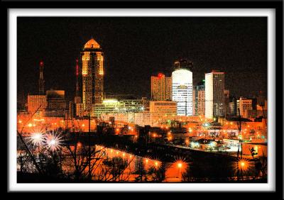 Des Moines South Skyline_fresco