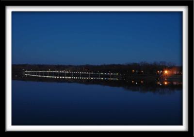 Grays Lake Bridge at Last Light
