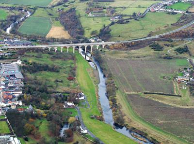 Rail viaduct, Durham county