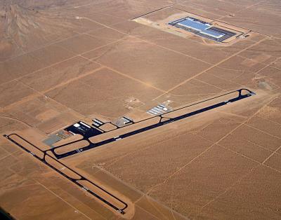 Desert airport