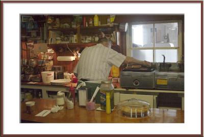 A lunch counter and bowling alley are the highlights.
