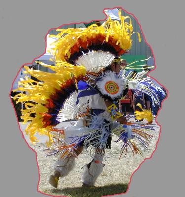 Fish & Game Biologist/ Bannock Shoshoni Tribe. Dancing for the crowd perfecting skills for Native American Pow-Wows.