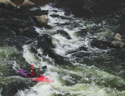 Kayaking the Great Falls